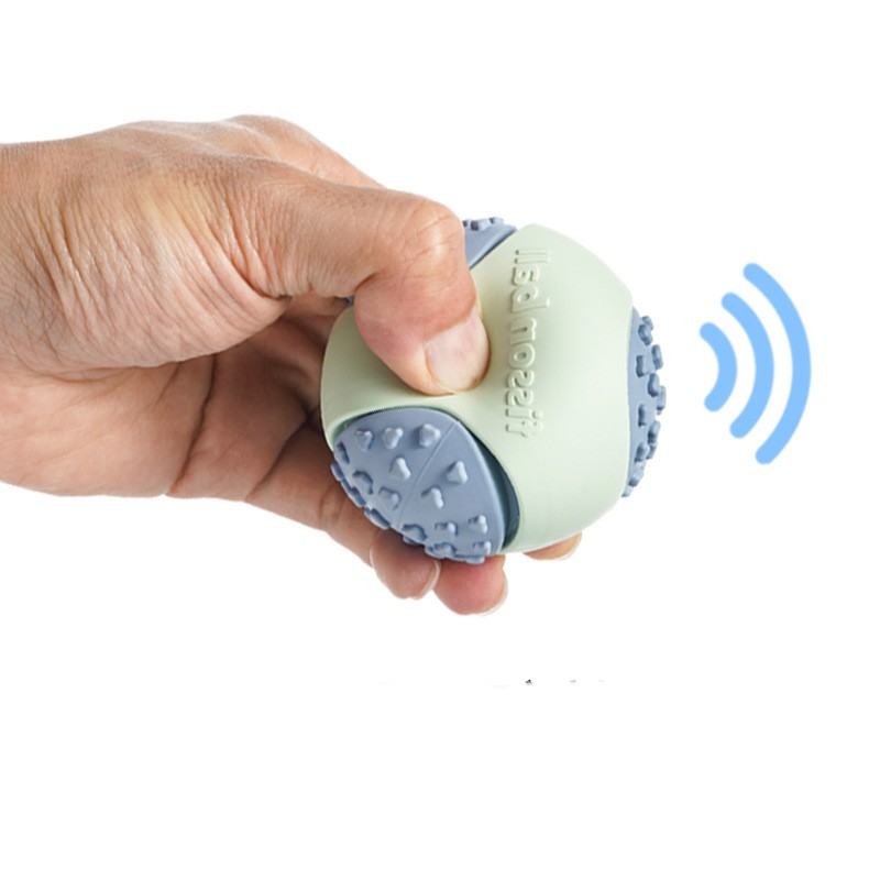 Floating Interactive Rubber Dog Toy Ball