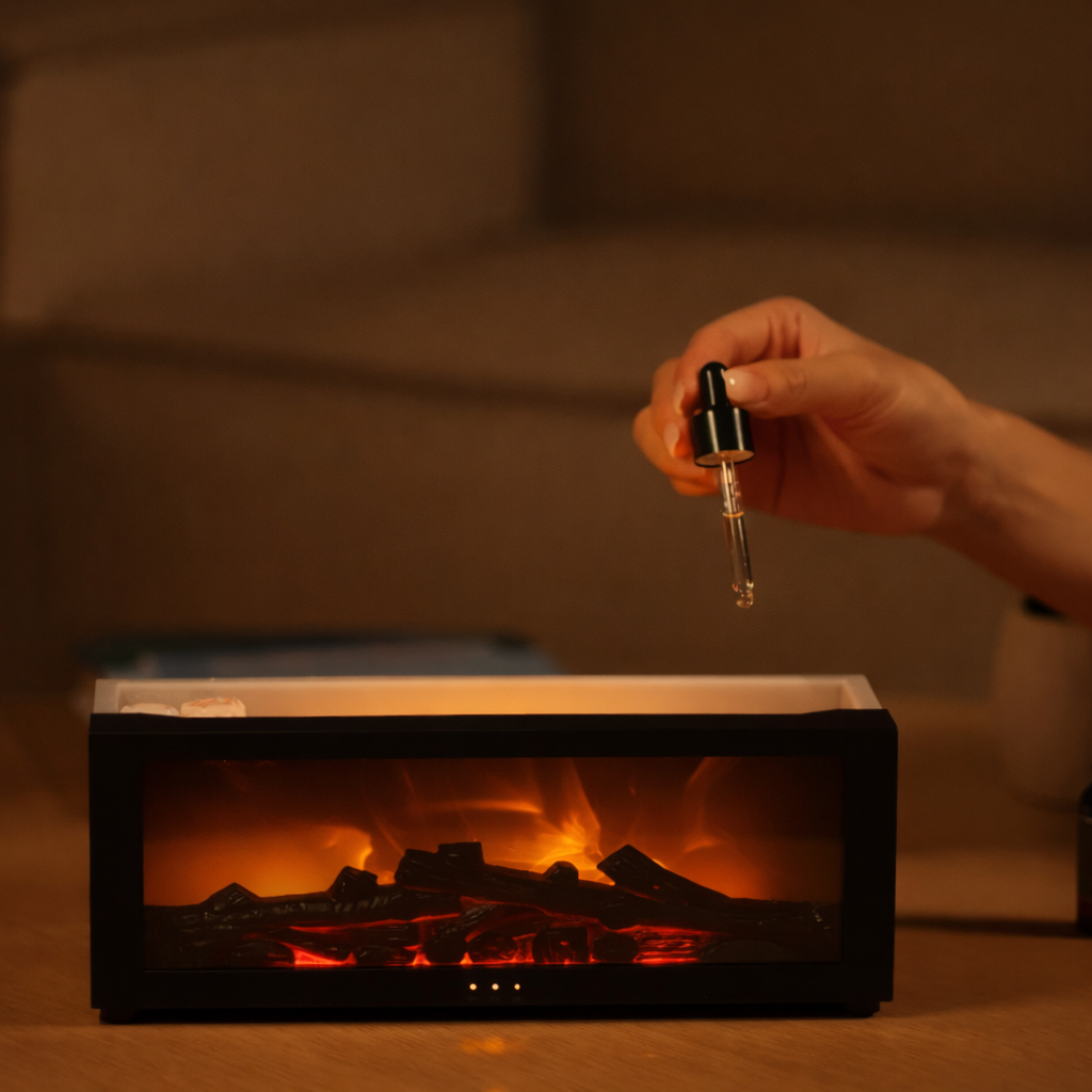 AuraFlame™ – Diffuseur d’ambiance effet flamme
